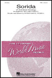 Sorida TTBB choral sheet music cover